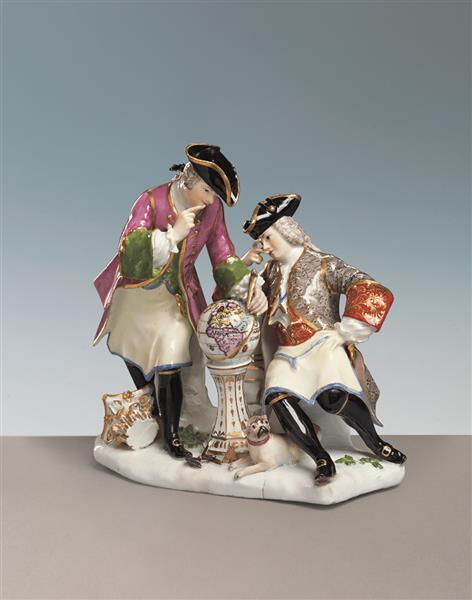 Meissen's Freemasons, Kaendler and Eberlein, 1742