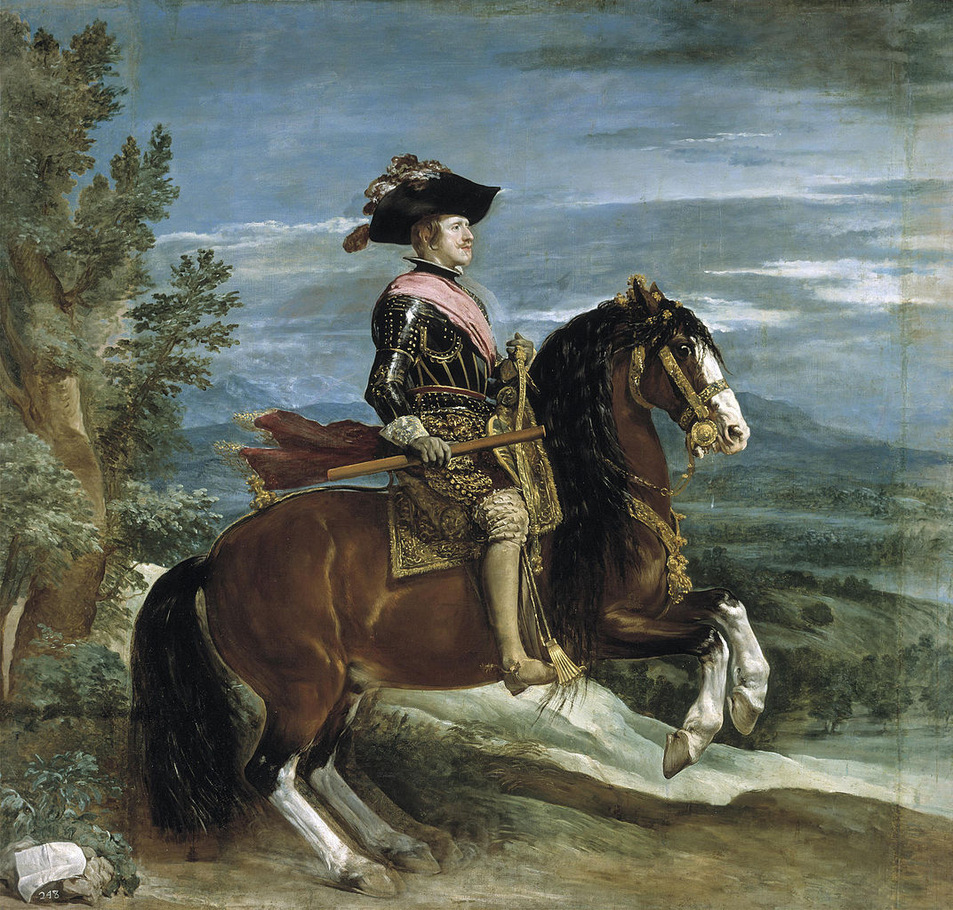 COMPARANDUM: Philip IV on Horseback, 1631-6, Diego Velázquez