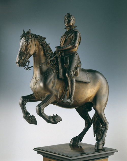 Equestrian statuette of Louis XIII, 1619-21, Pietro Tacca