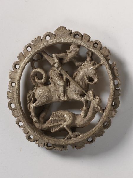 Medallion with St. George and the Dragon, late 15th - early 16th century, Germany