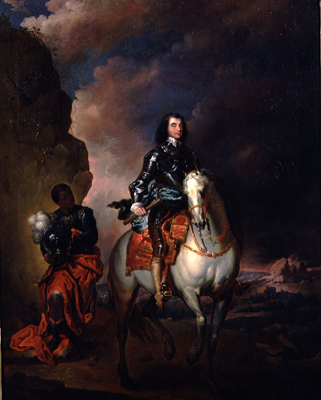 Portrait of Oliver Cromwell, 1650s, Thomas Wyck