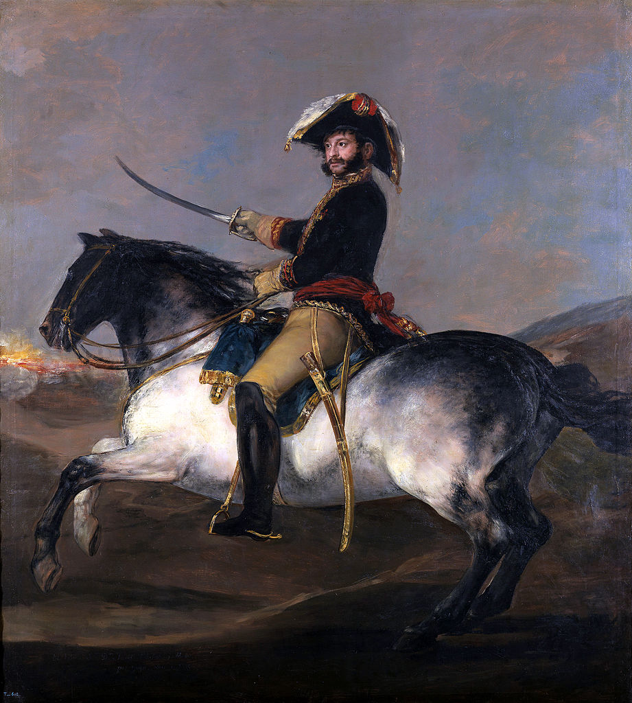 General José de Palafox on Horseback, 1814, Francisco Goya