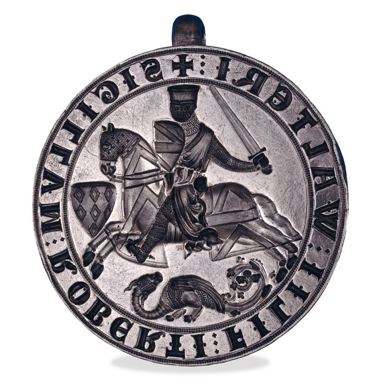 Seal of Robert Fitzwalter (1213 - 1219 ?)