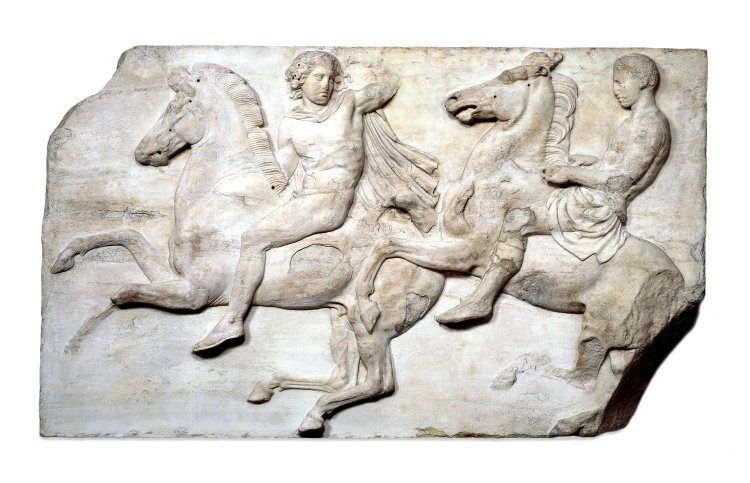 West Frieze of the Parthenon, Block II, 438 BC-432 BC, Athens