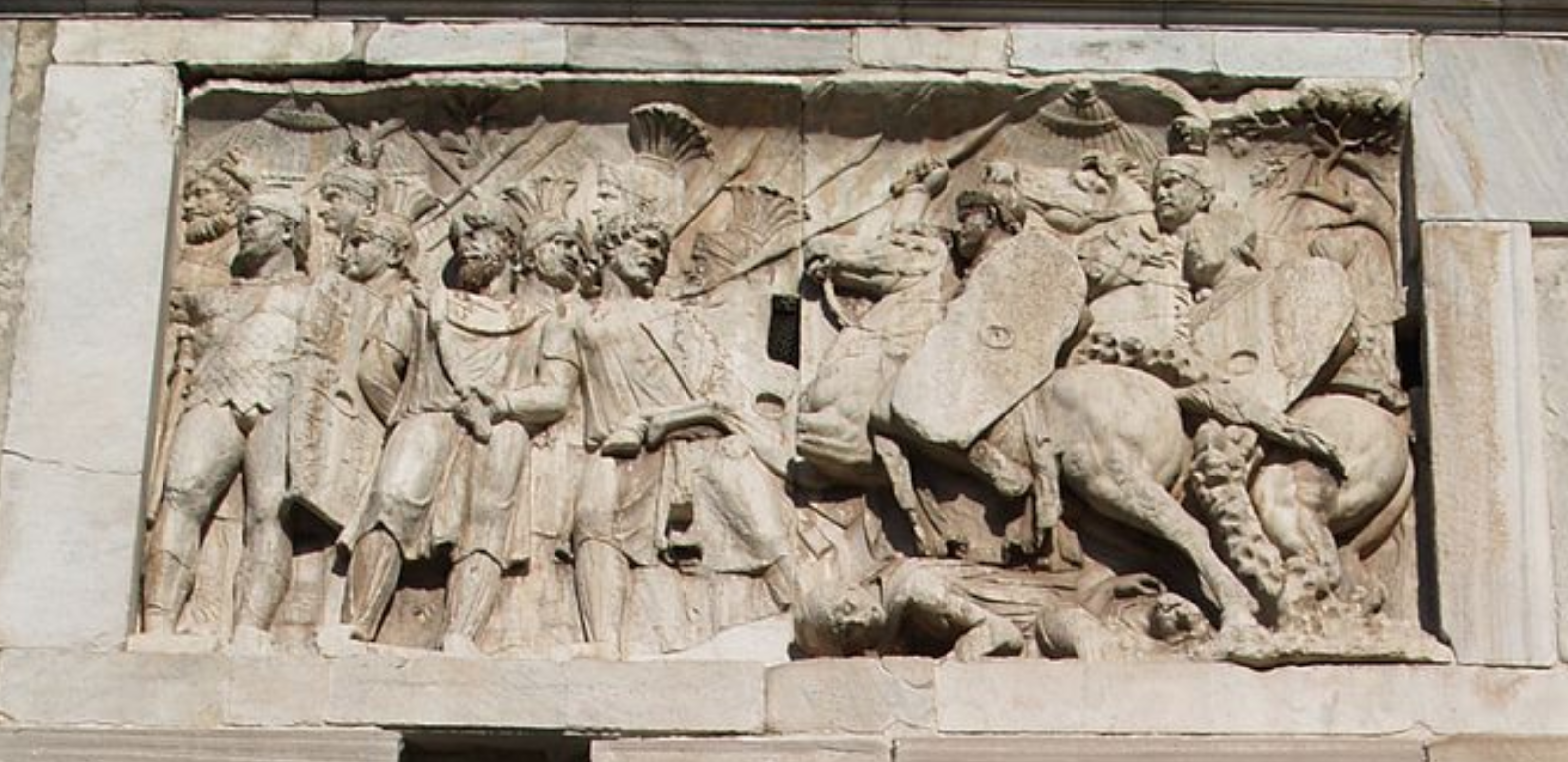 Arch of Constantine (detail), 315, Rome