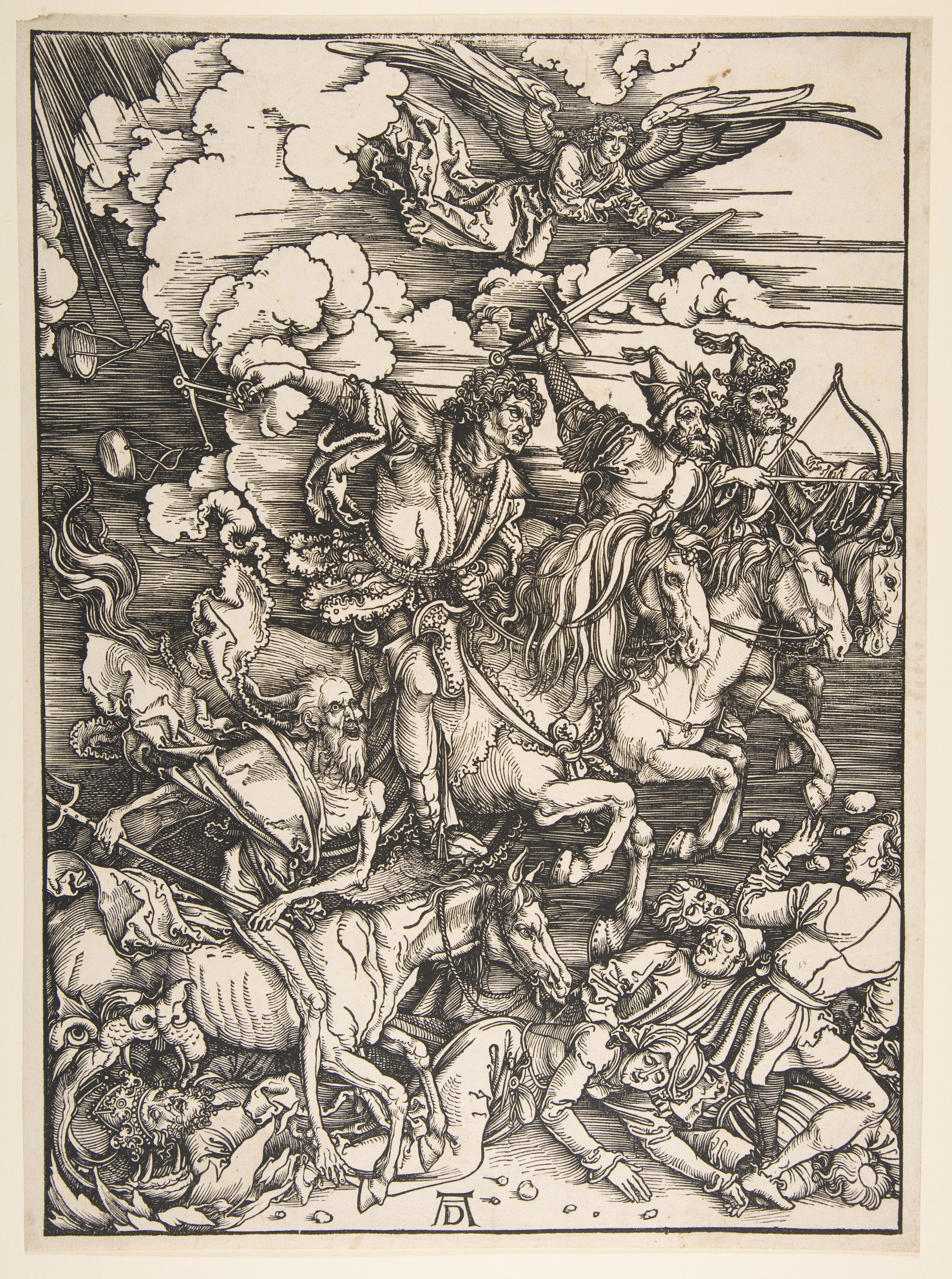 Four Horsemen of the Apocalypse, cr. 1497-8, Albrecht Dürer, Germany