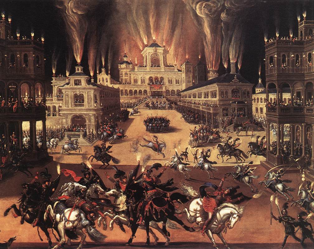 Four elements: Fire, before 1642, Claude Deruet, France