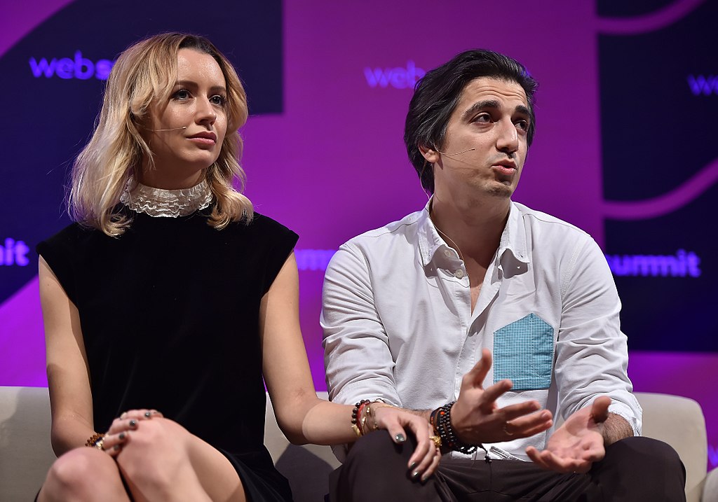 Nataly Osmann and Murad Osmann, Web Summit 2017 in Lisbon