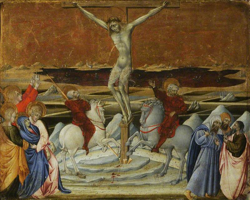 Calvary, cr. 1450, Giovanni di Paolo di Grazia, Siena, Italy