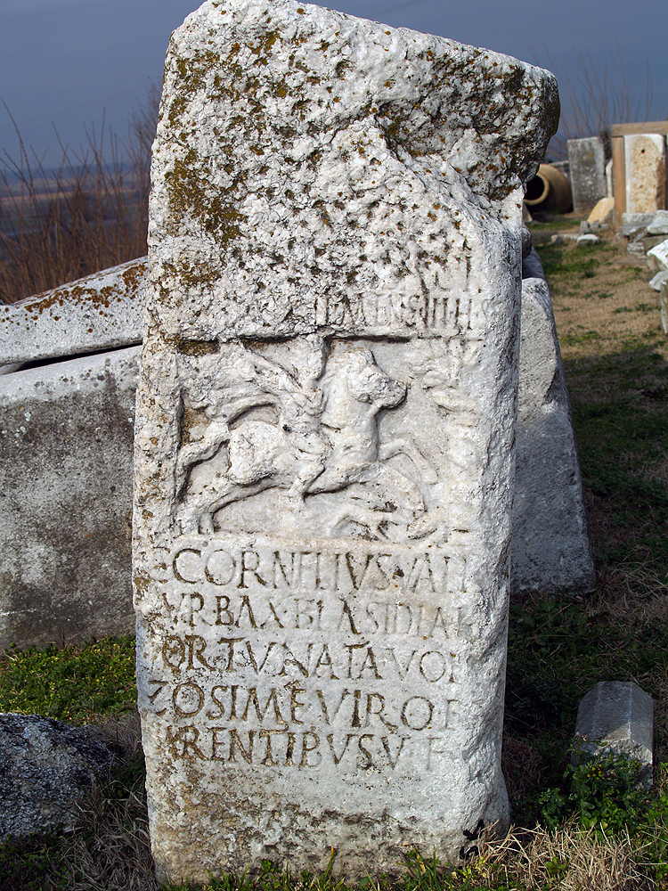 Funerary stele for a Caius Cornelius, ?