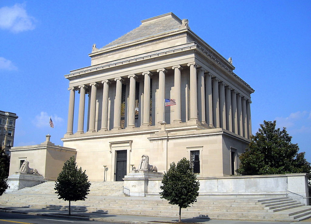 House of the Temple, design based on the Mausoleum at Halicarnassus, 1911-5, Washington, D.C., U.S.A.