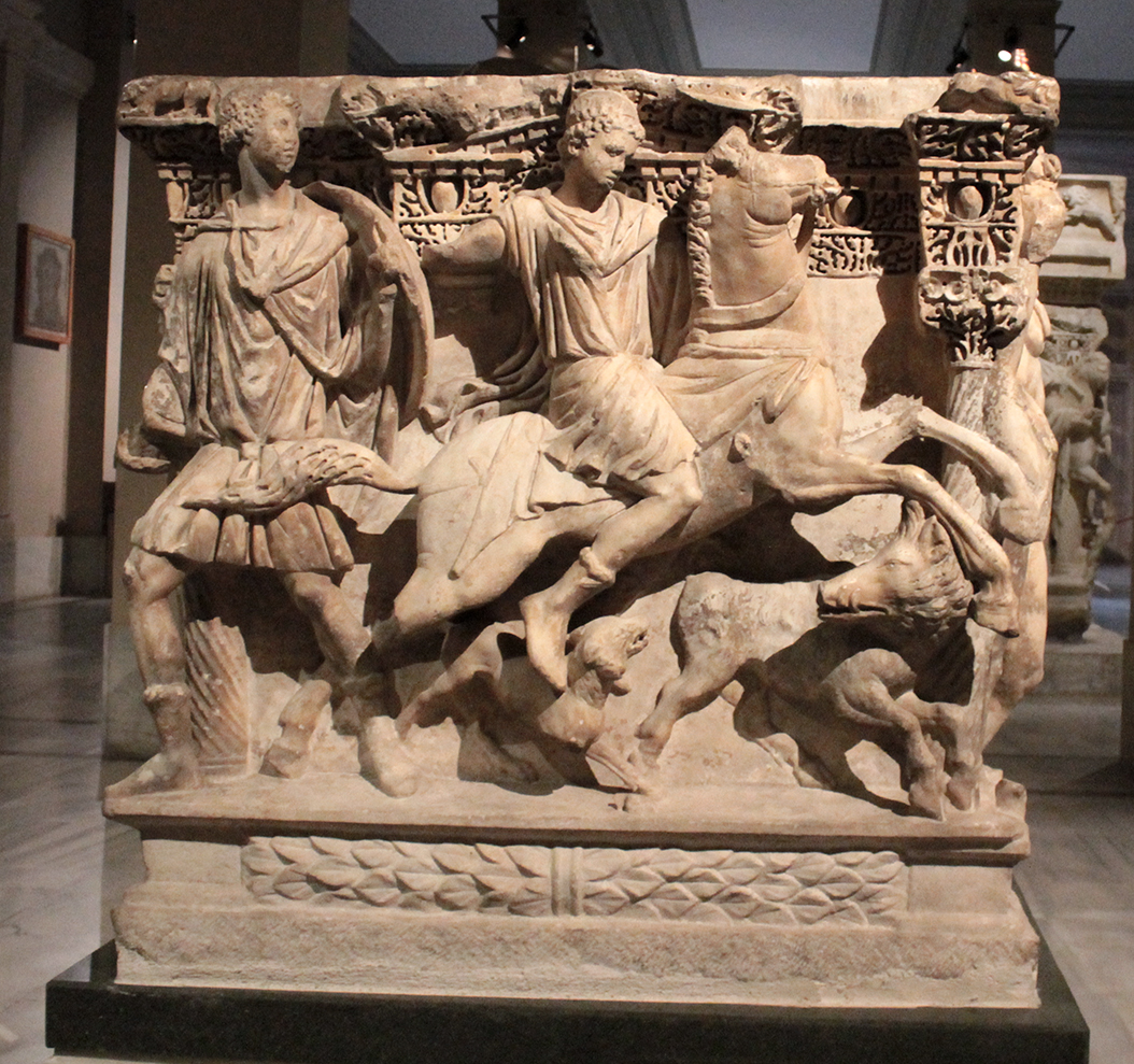 Sarcophagus of the type called 'Sydamara sarcophagi', 2nd half of the 3rd century, ancient Middle East