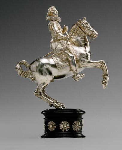 Equestrian statuette of Archduke Leopold V, 1630, Caspar Gras, Austria