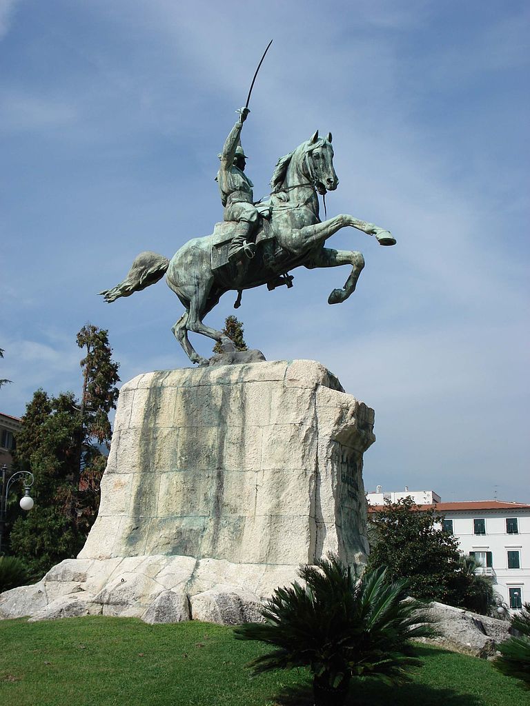 Monument to Giuseppe Garibaldi, 1913, Antonio Garella, La Spezia, Italy