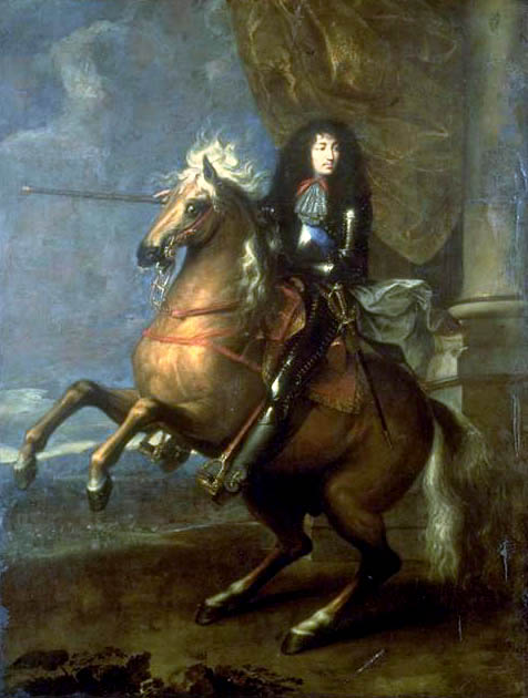Portrait of King Louis XIV during the War of Devolution, 1668, Charles Le Brun