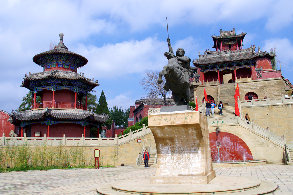 Statue of Li Zicheng, ?, Yulin, Shaanxi, China