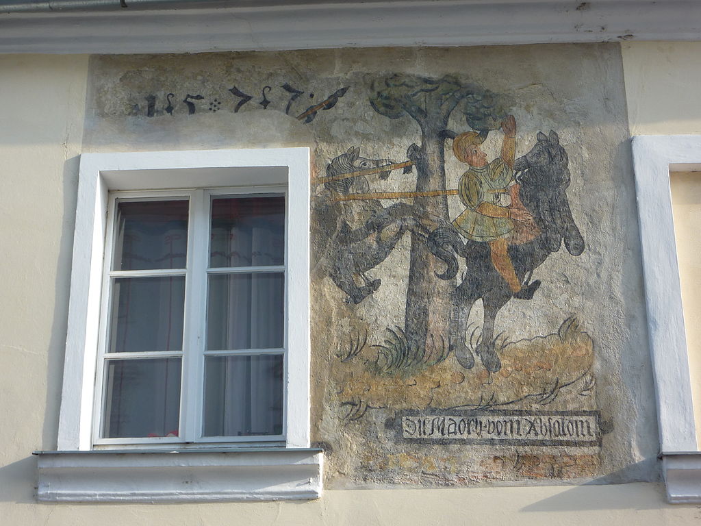 Death of Absalom, cr. 1577, Melk, Austria