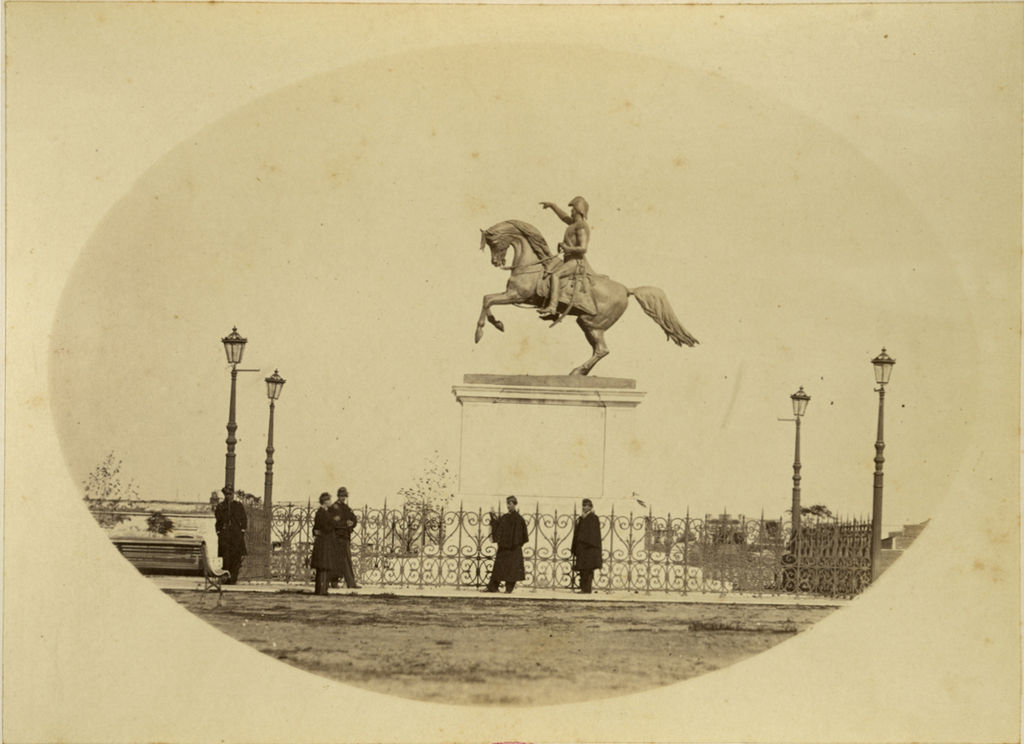 Monument to José de San Martín, completed in 1860, dedicated in 1863, Louis Joseph Daumas, Buenos Aires, Argentina