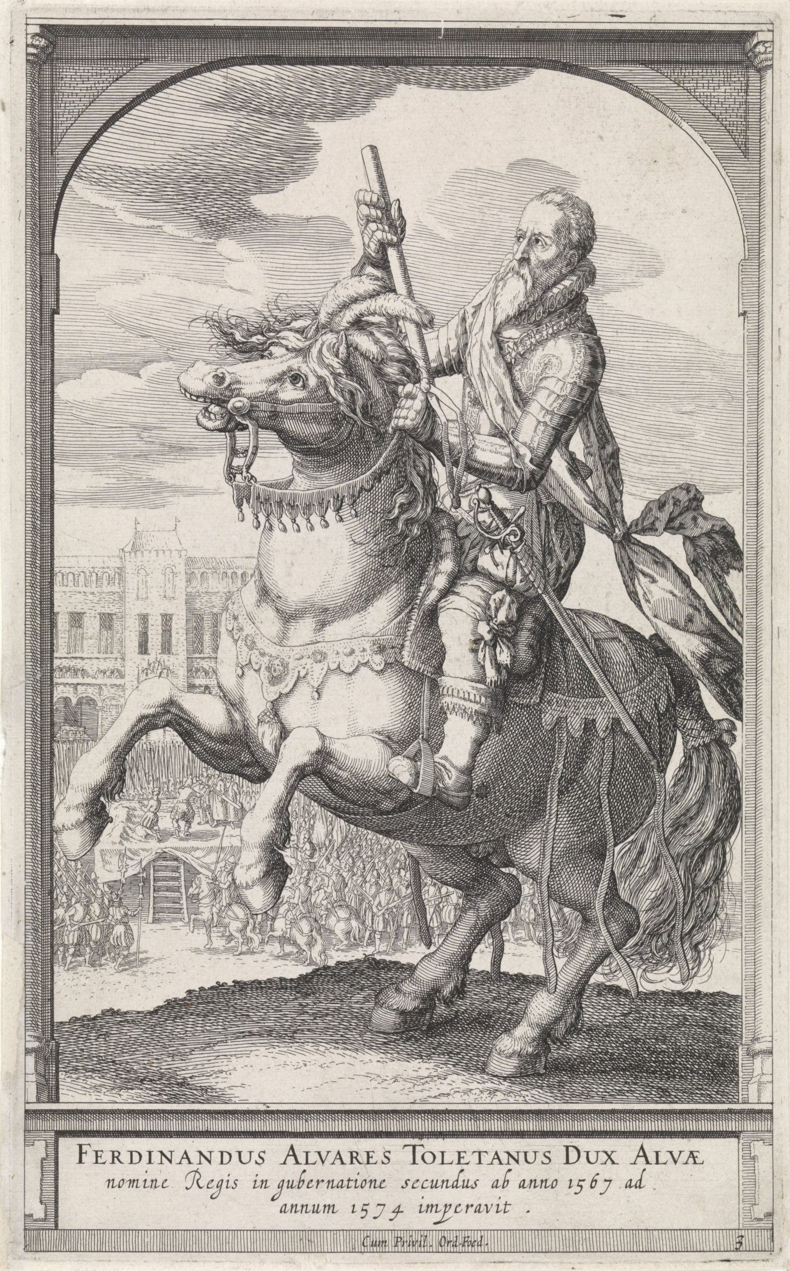 Fernando Álvarez de Toledo, 3rd Duke of Alba, 1591 - 1632, Hessel Gerritsz, Amsterdam, Netherlands