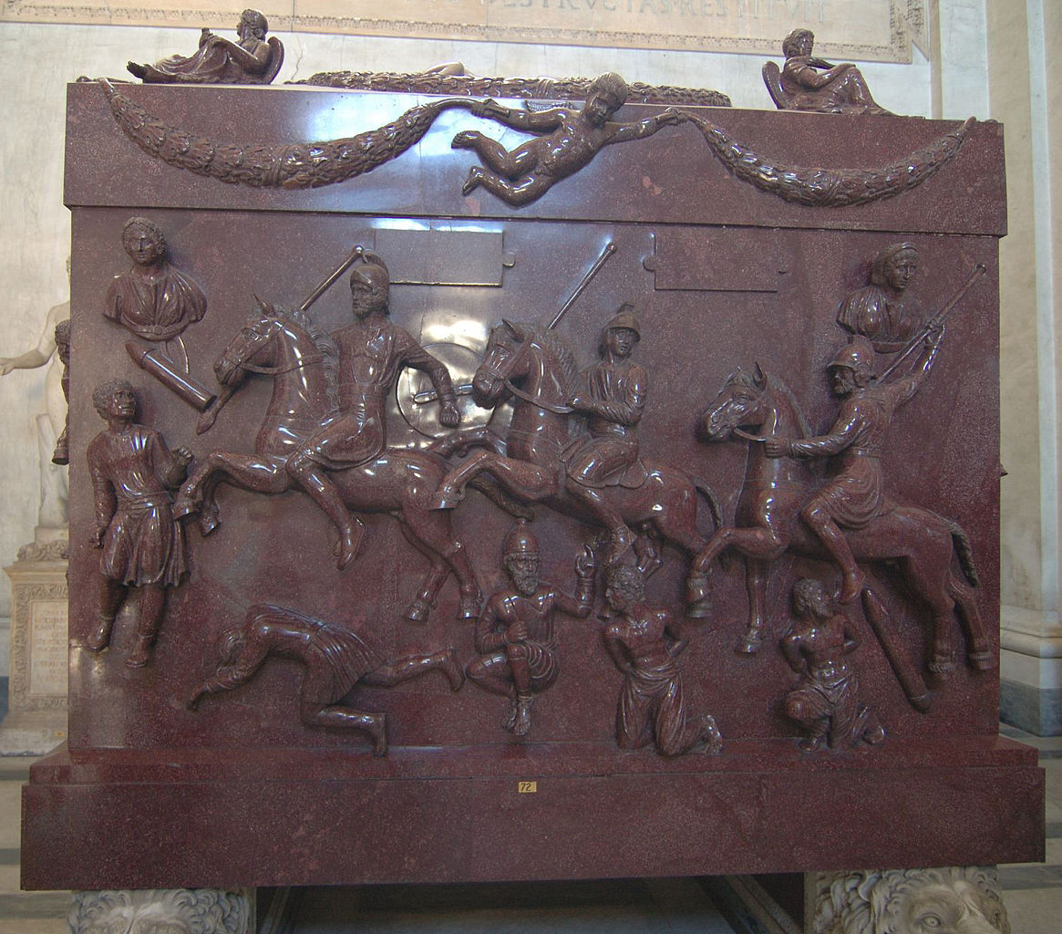 Sarcophagus of Saint Helena, cr. 340, Rome
