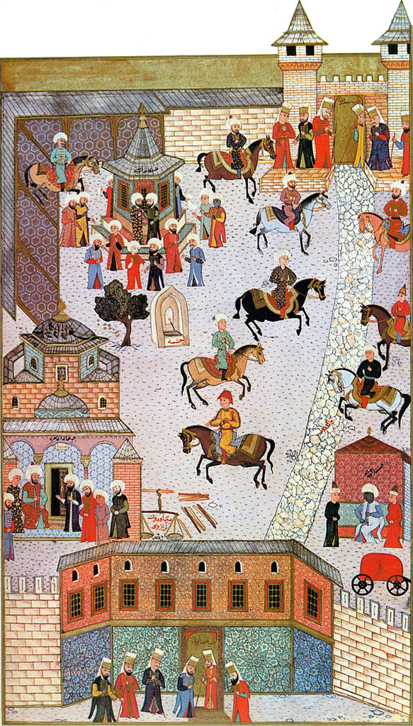 Topkapi palace, 1523, Istanbul, Ottoman Empire