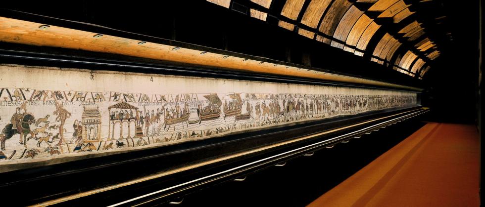 Bayeux Tapestry, France, probably 1070s