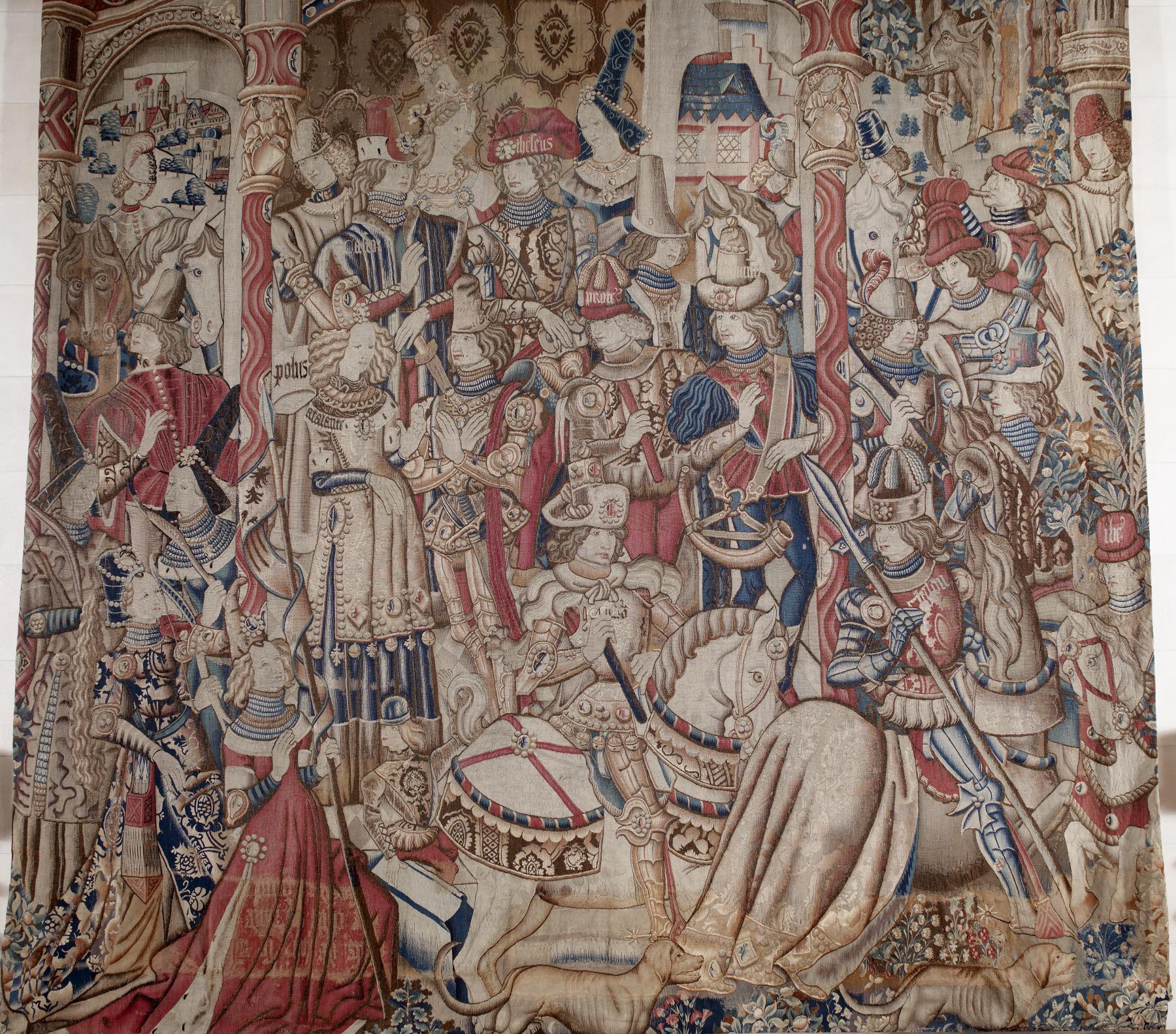 Meleager and Atalanta Setting Out to Hunt the Calydonian Boar, cr. 1475, Netherlandish or Flemish
