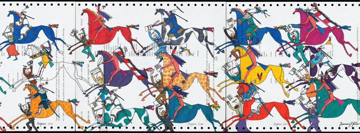 We're Not Your Indians Anymore, 1995, Wanbli Koyake, Lakota, U.S.A.