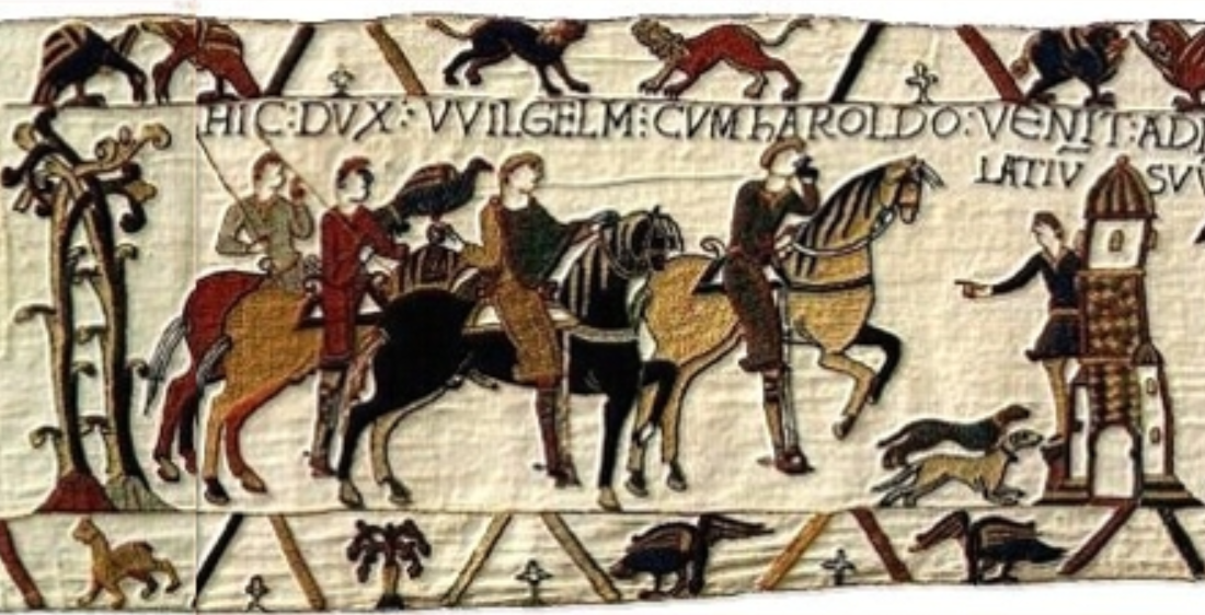 Bayeux Tapestry, France, probably 1070s