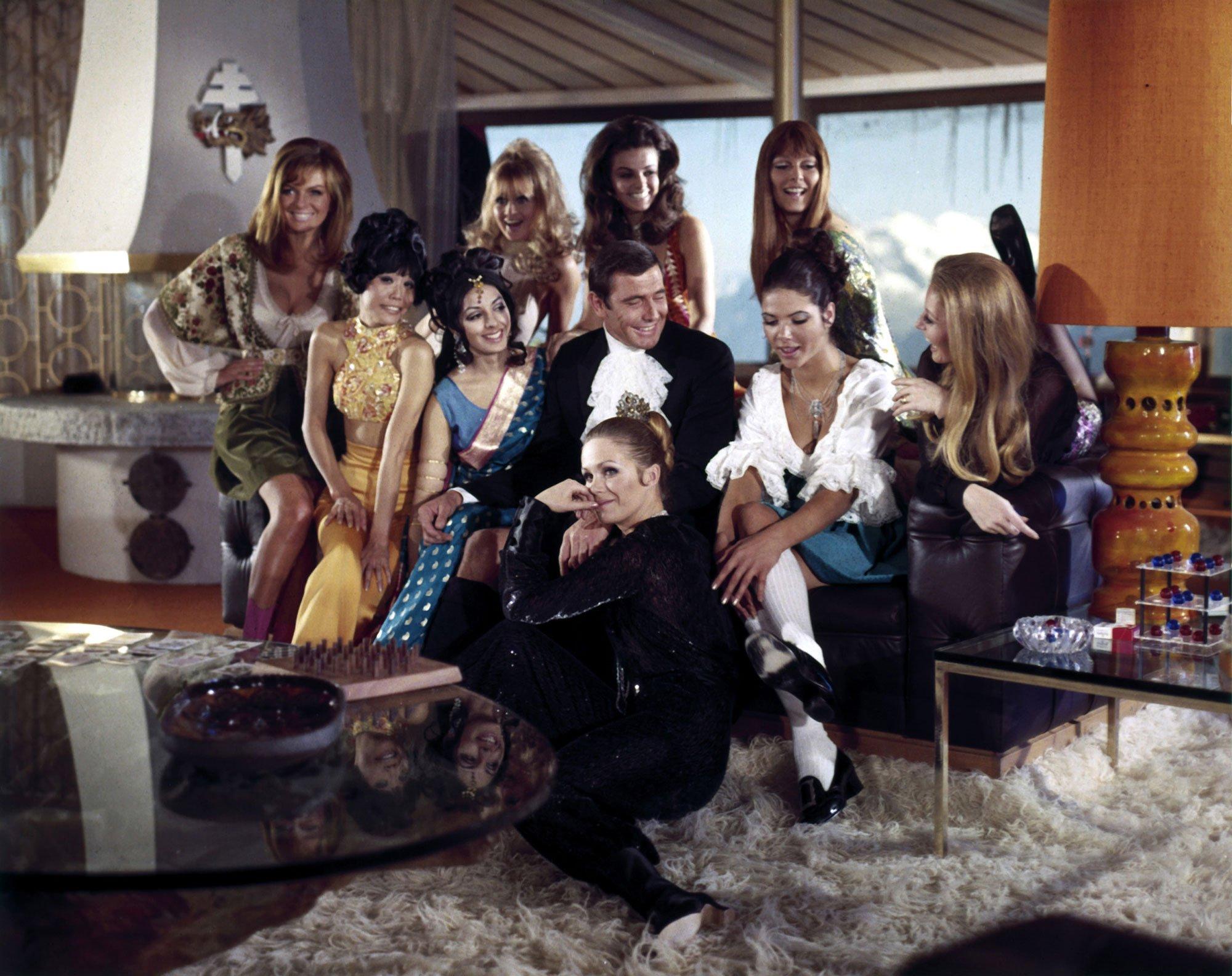 George Lazenby as James Bond in 'On Her Majesty's Secret Service', 1969